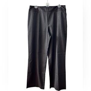 Van Heusen Black Straight Leg Pants